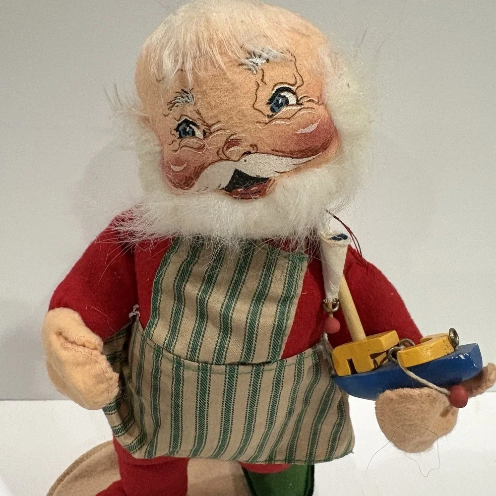 Annalee Vintage 1996 Workshop Santa Collectible Doll, 12